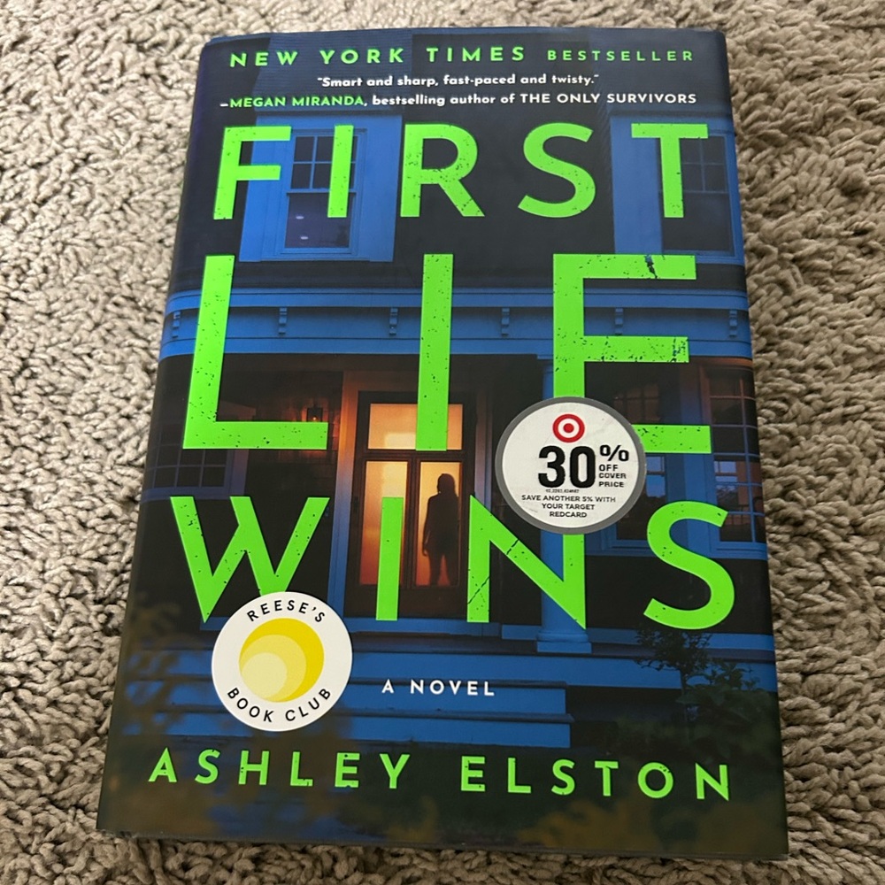 Reese Witherspoon book club book! Hardback and a bestseller!